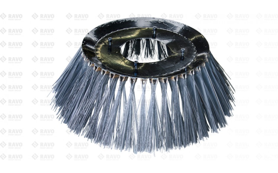 BRUSH 750MM STEEL QC