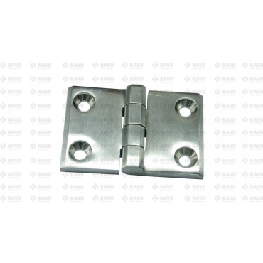 HINGE CONT.DEUR 50 * 76 STAINLESS STEEL