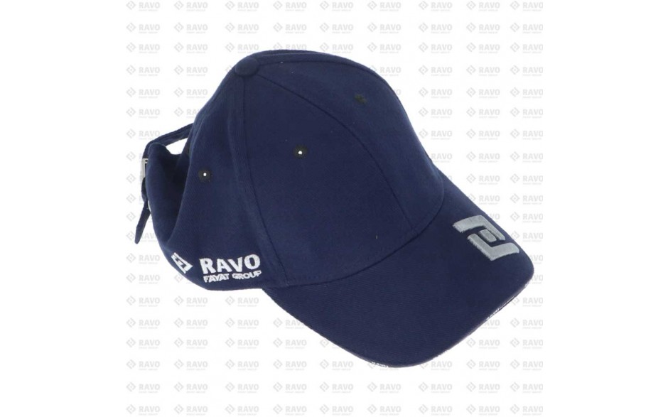 RAVO ELECTRIC CAP BLUE EMBROYDED LOGO