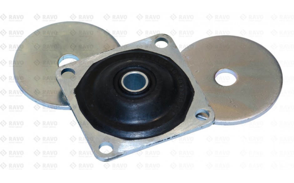 VIBRATION ABSORBER INCLUDING 2 RINGS