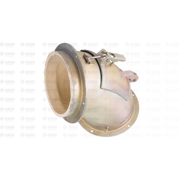 VACUUM TUBE BEND + DOOR COATED